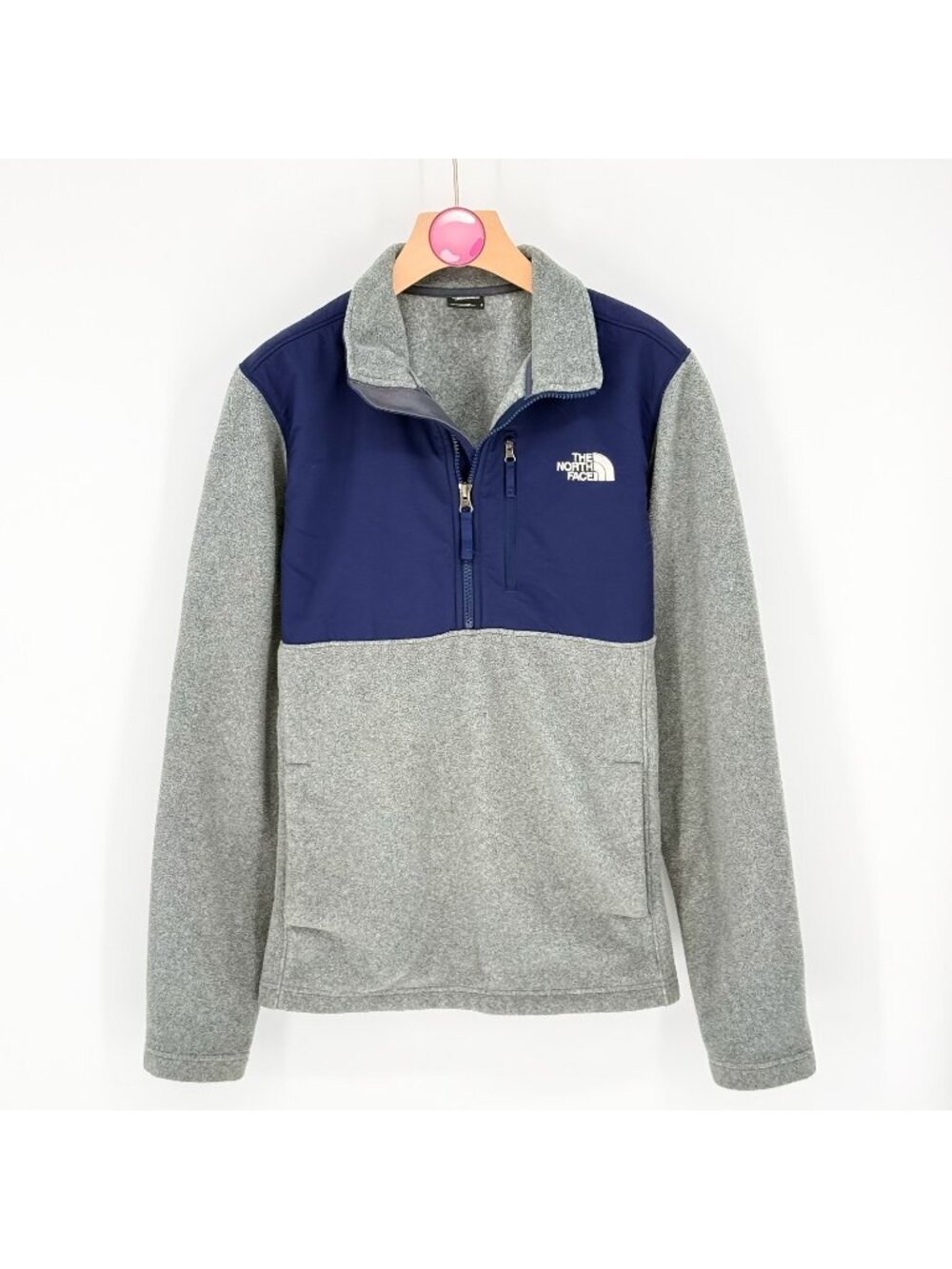 The North Face Sun Sun Rise Pullover Quarter Zip‎ Fleece Hybrid Men's Small NWOT
